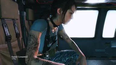 Quiet Naked Snake Fatigues With Nike T Shirt At Metal Gear Solid V The Phantom Pain Nexus