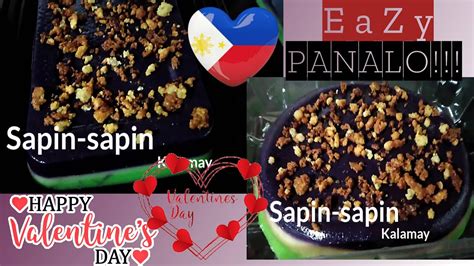 Panalo Valentines Sapinsapin Gawin Mo To Sa Malagkit Na Harina Easy