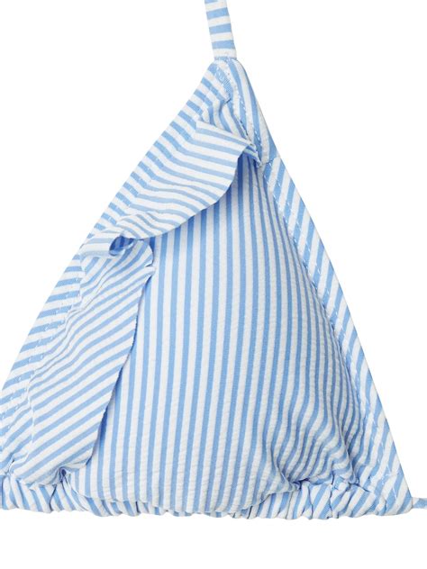 Becks Ndergaard Bikini Oberteil In Triangel Form Modell Striba Ailis Hellblau Online Kaufen