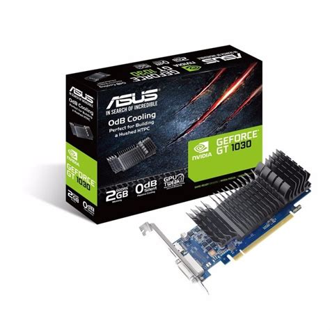 ASUS NVIDIA GeForce GT 1030 Passive Graphics Card - 2GB | Ebuyer.com