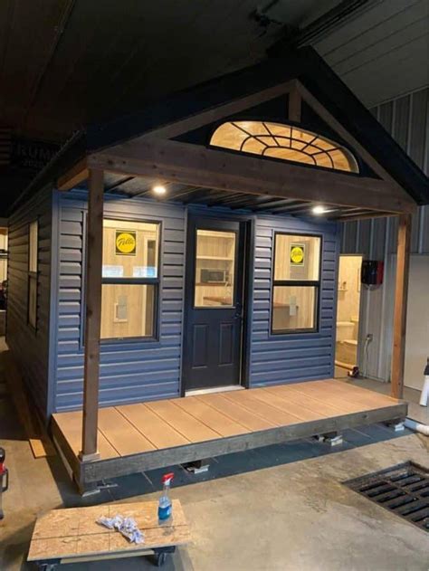 Budget Friendly Tiny House Comes With Two Lofts Tiny Houses