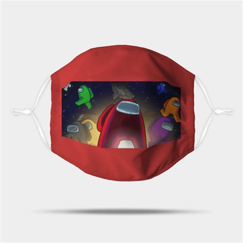 Among Us Among Us Mask Teepublic
