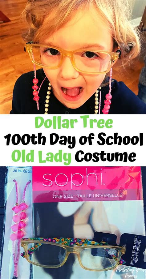 Dollar Tree 100th Day Of School Old Lady Costume Artofit