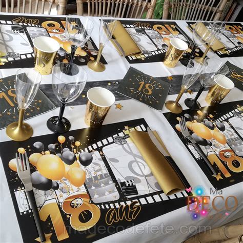 Set De Table Anniversaire 60 Ans
