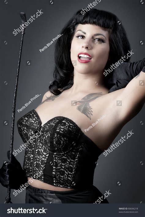 Gorgeous Pin Model Sexy Black Lingerie Stock Photo 80696218 Shutterstock