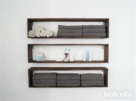 Awesome DIY Wall-Mounted Box Shelves