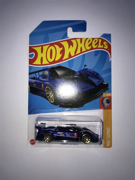 Pagani Zonda R Hw Turbo Brand New Sealed Hot Wheels Etsy