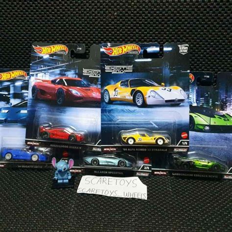 Promo Hot Wheels Exotic Envy 2022 Premium Set Multicolor Diskon 23 Di Seller Indah Toys Store