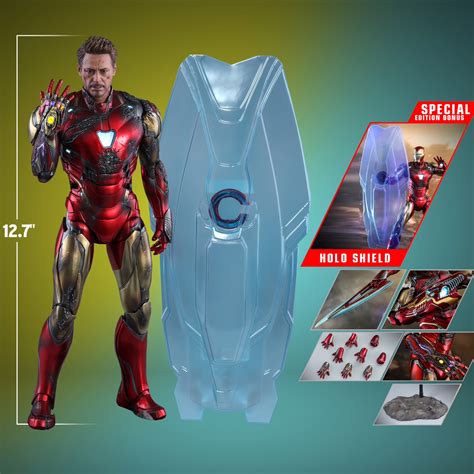 Hot Toys Marvel Iron Man Mark Lxxxv Special Edition Battle Damaged Version