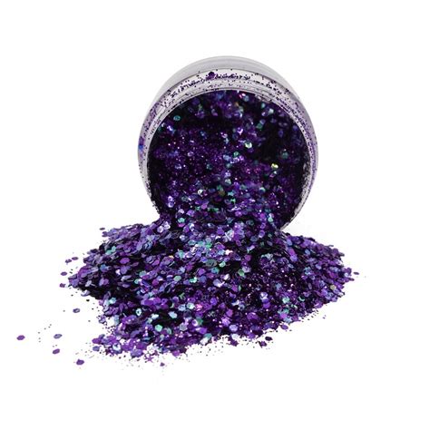 Cosmetic Glitter for Face, Eyes, Body, and Crafts- Amethyst Crystal - Etsy