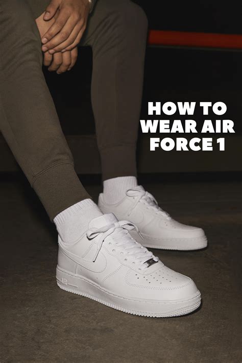 Nike Force One Outfit White Air Force 1 Outfit Men Air Force One