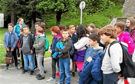 École Coat Edern Les CM2 en visite au fort Montbarey Le Télégramme