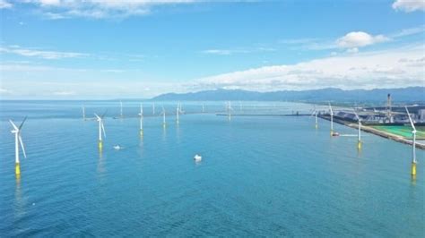 Japans First Large Offshore Wind Farm Starts Operations