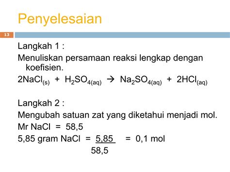 Stoikiometri Larutan Ppt