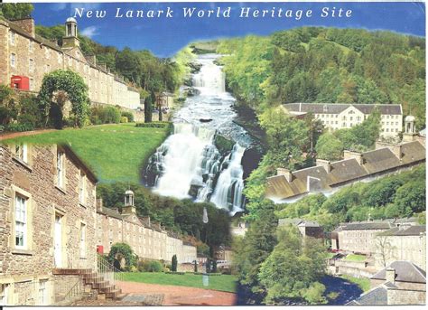 My Postcard Page Scotland New Lanark Unesco