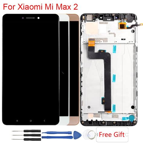 2020 Mi Max 2 Display For Xiaomi Mi Max 2 LCD Original Frame Touch ...