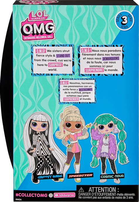 Buy L O L Surprise O M G Groovy Babe Fashion Doll With Multiple Surprises And Fabulous