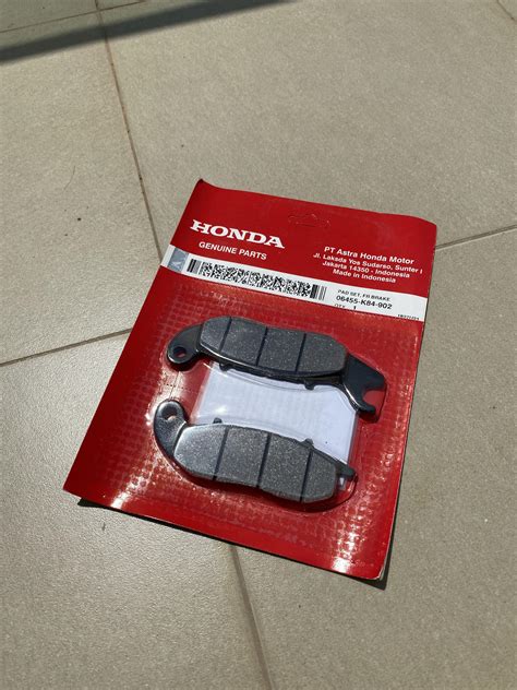 Original Genuine Honda Brake Pads For Adv Pcx Pcx Crf