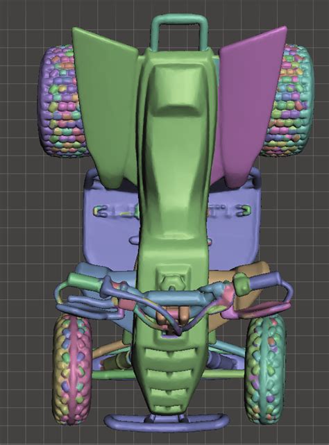 Archivo Stl Atv Hot Wheels Modelmodelo Imprimible En D Para Descargarcults