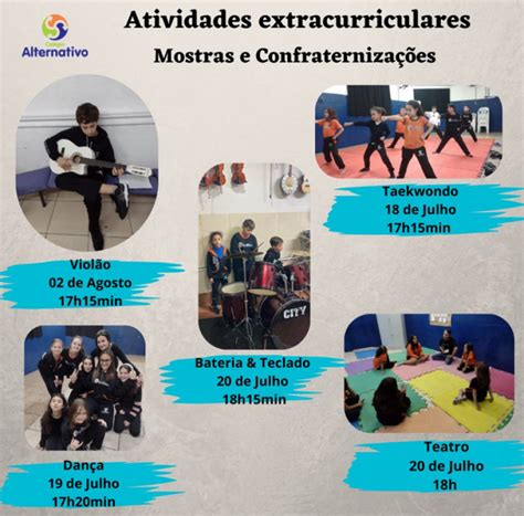 Atividades Extracurriculares - Atividades Extracurriculares | Colégio Alternativo