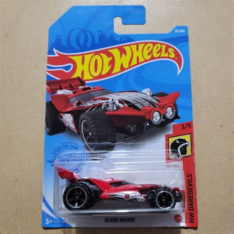 Jual HOT WHEELS BLADE RAIDER HW DAREDEVILS RED Shopee Indonesia