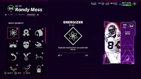 Madden 22 Randy Moss 94 Ovr Youtube