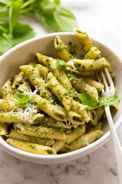 Pesto Pasta With Plenty Of Pesto Sauce Recipetineats