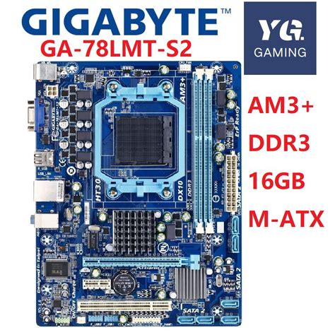 GIGABYTE GA-78LMT-S2 Desktop Motherboard 760G Socket AM3+ DDR3 16G ...