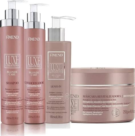 Kit Amend Luxe Creations Blonde Care Beleza Na Web