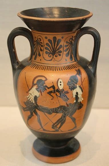 Attic Amphora Archaic Ca 500 B C Attributed To The Dios Flickr