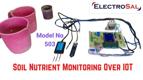 Soil Nutrient Monitoring Over Iot Engineering Electronic