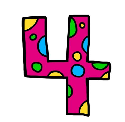 pin de      en numeros numero