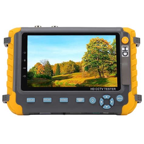 Cctv Monitor Probador De La C Mara Pulgadas Mp Video Monitor Ahd Tvi Cvi Coaxial Anal Gico