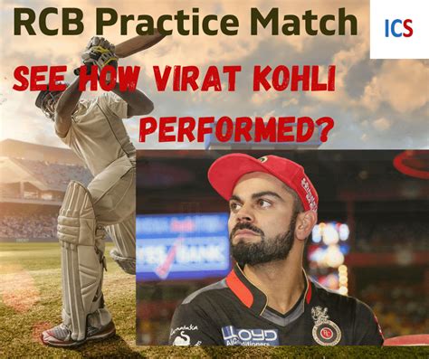 Ipl Kohli And Maxwell Were On Fire In Rcb Practice Match See How