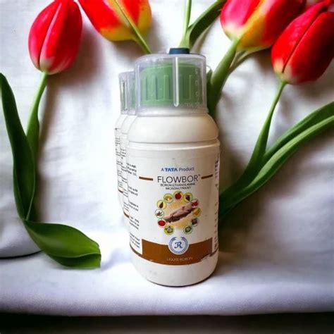 Black Chemical Grade Flowbor Liquid Foliar Boron Micronutrient 100ml