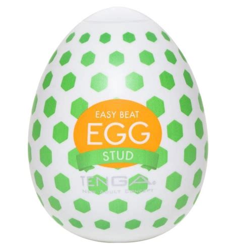 Мастурбатор яйце Tenga Egg Stud із шестикутними виступами SEX SHOP ЮЛІЇ ГАЙВОРОНСЬКОЇ