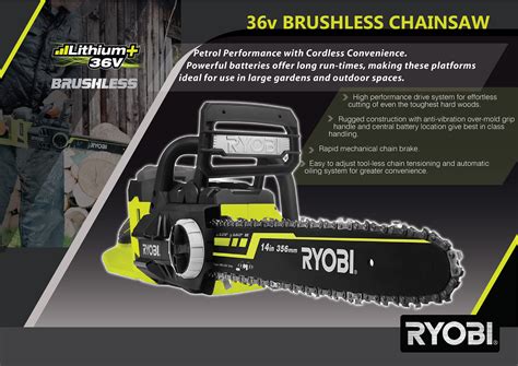 Ryobi Volt Chainsaw Atelier Yuwa Ciao Jp