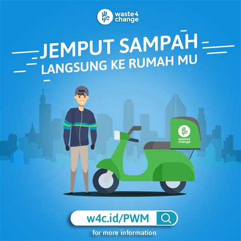 Solusi Sampah Di Tengah Pandemi Waste4Change Angkut Sampahmu Langsung