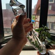 Runyu Realistic Huge Double Glass Dildo