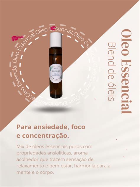 Qual Oleo Essencial É Bom Para Ansiedade - Óleo Essencial para Melhorar Sua Ansiedade, Foco e Concentração | PDF