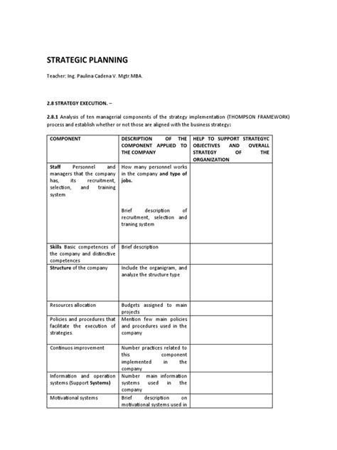 Strategy Execution | PDF | Strategic Management | Economies