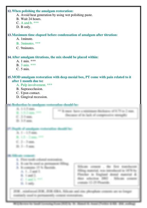 Saudi Council For Physiotherapist Sample Questions 7