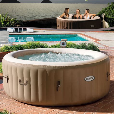 Intex Deluxe Whirlpool Spa Pool Badewanne Aufblasbar Whirlwanne Outdoor