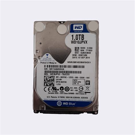 WESTERN DIGITAL WD10JPVX 1TB – HD Donor
