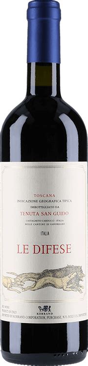 Tenuta San Guido Le Difese Millesima Sg