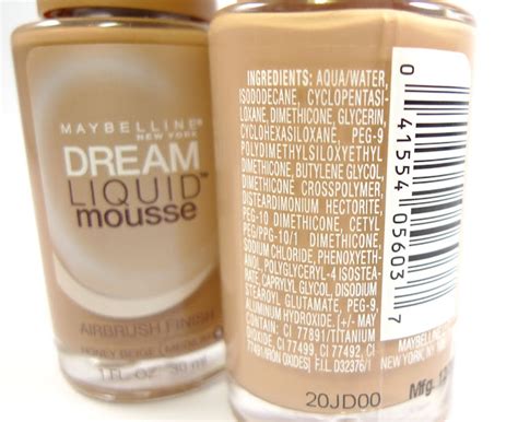 Review Maybelline Dream Liquid Mousse In Honey Beige And Nude Beige