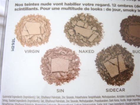 Pinkbox Makeup Get Naked With Urban Decay Swatches