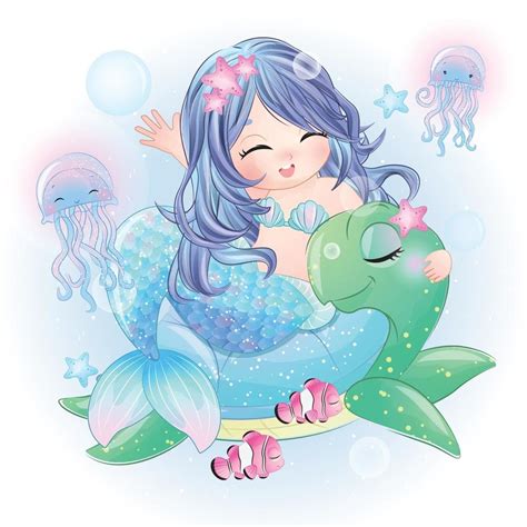 Sereia Iara Para Imprimir