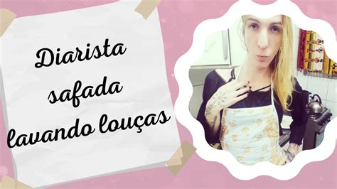 Naughty Cleaning Lady Washing Dishes Shemale Fetish Porn By FapHouse XHamster