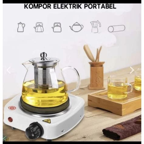 Jual Kompor Listrik Mini Elektrik Kopi Teh Stove Hot Plate Cooking Moka Pot Dapur Watt